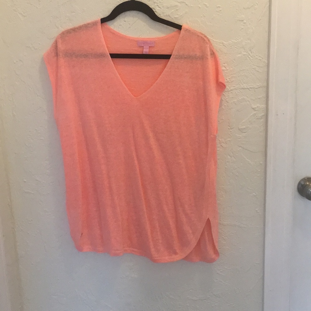 Lilly Pulitzer lightweight sleeveless sweater